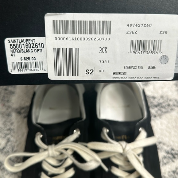 Saint Laurent suede sneaker size 41 - Picture 4 of 9